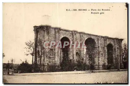 Cartes postales Reims Porte des Romains