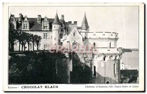 Cartes postales Chateau d&#39Amboise Indre et Loire