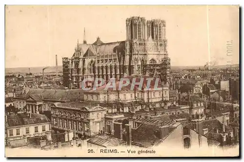 Cartes postales Reims Vue Generale