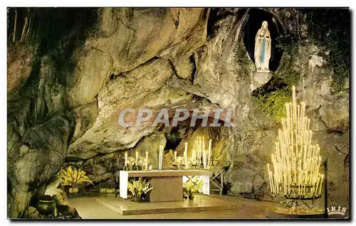 Cartes postales moderne Lourdes La Grotte Miraculeuse