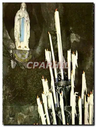 Cartes postales moderne Lourdes La Vierge de la Grotte Miraculeuse