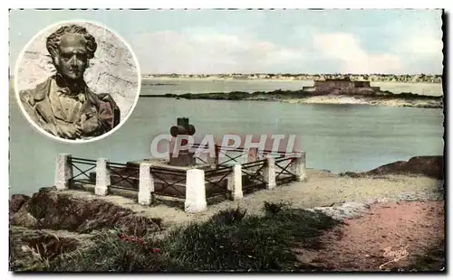 Cartes postales moderne Cote D&#39Emeraude Saint Malo Le Tombeau de Chateaubriand