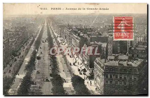 Ansichtskarte AK Paris Avenue de la Grande Armee