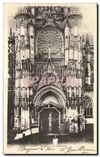 Cartes postales Evreux La Cathedrale