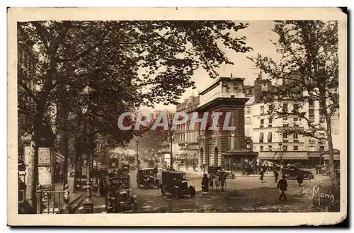 Cartes postales Paris La Porte Saint Martin sur les Grands Boulevards