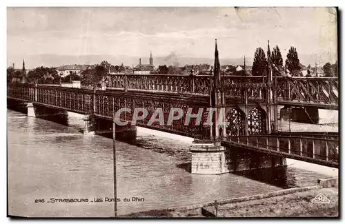 Cartes postales Strasbourg Les Ponts du Rhin