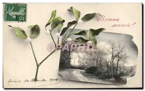 Cartes postales Fantaisie Bonne annee