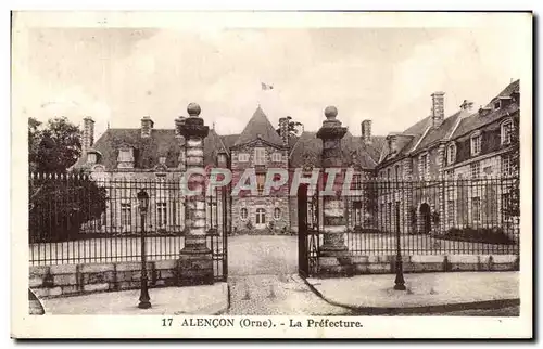 Cartes postales Alencon La Prefecture