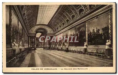 Cartes postales Paris Palais De Versailles La Galerie Des Batailles