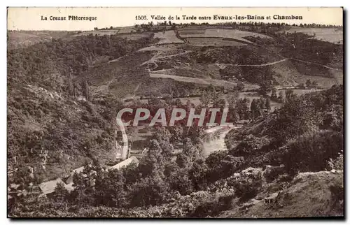 Ansichtskarte AK La Creuse Pitteresque Vallee de la Tarde entre Evaux les Bains et Chambon