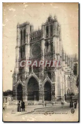 Cartes postales Amiens La Cathedrale