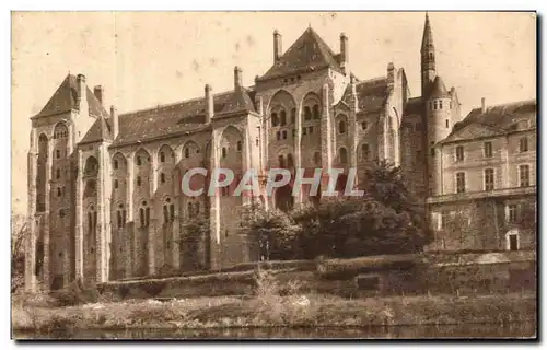 Ansichtskarte AK L&#39abbaye De Solesmes Les Batiments De Vue De L&#39Ile Saint Clement