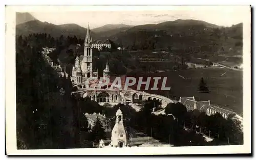 Ansichtskarte AK Lourdes vue Generale Prise Du Chateau Fort
