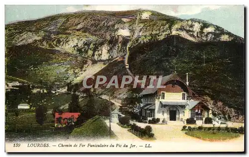 Cartes postales Lourdes Chemin de Fer Funiculaire du Pic du Jer