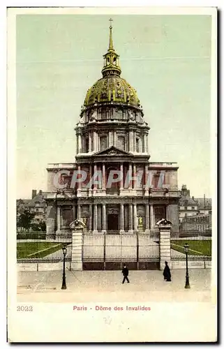 Cartes postales Paris Dome des Invalides