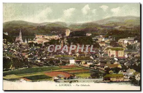 Cartes postales Lourdes Vue Generale