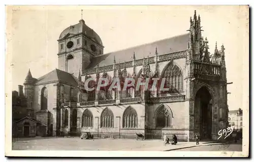 Cartes postales Alencon Eglise Notre Dame La Facade