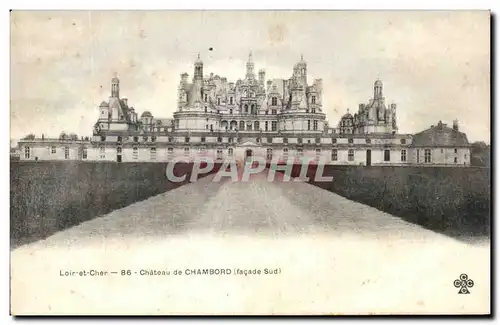 Ansichtskarte AK Loir Et Cher Chateau De Chambord