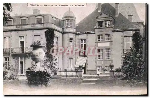 Cartes postales Vichy Maison De Madame De Sevigne