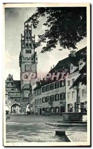Cartes postales Frelburg Oberlinden Und Schwabenfor