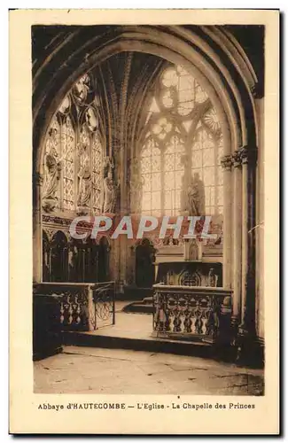 Ansichtskarte AK Abbaye d&#39Hautecombe L&#39Eglise La Chapelle des Princes