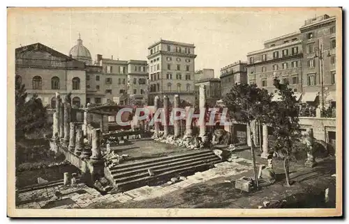 Cartes postales Roma Nuovi Scavi al Largo Argentina