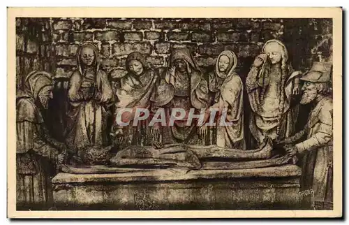 Cartes postales Carennac Interieur de L&#39Eglise Mise au tombeau