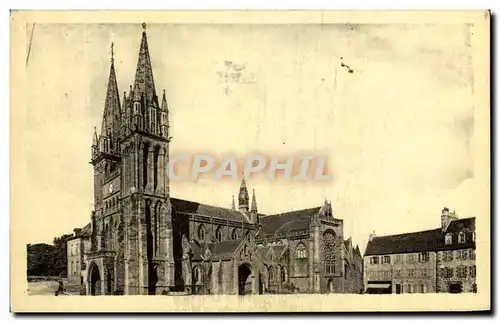 Cartes postales St Pol de Leon La Basilique