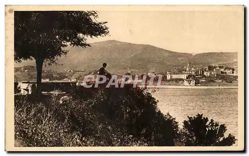 Ansichtskarte AK Hendaye Les bords de la Bidassoa Fontarabie et le montagne de Jaizquibel