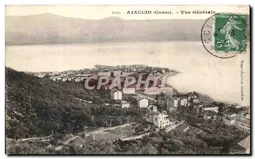 Cartes postales Ajaccio Vue Generale