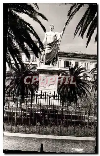 Cartes postales Bastia La Statue De Napoleon 1er Corsica Corse