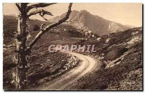 Ansichtskarte AK Col de Vergio Corse Corsica