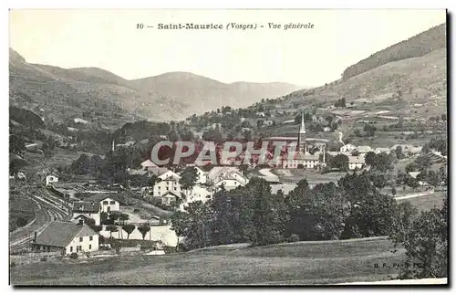 Cartes postales Saint Maurice Vue Generale