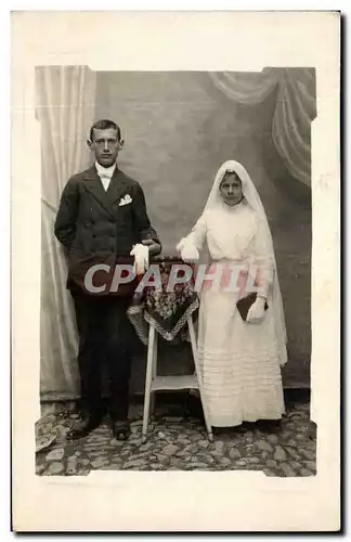 CARTE PHOTO Mariage