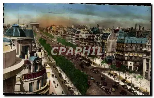 Cartes postales Paris Ei Ses Merveilles Avenue des Champs Elysees