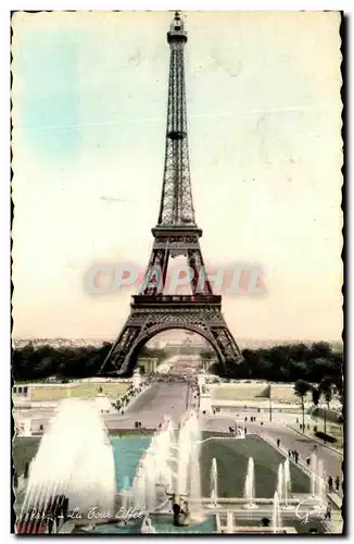 Cartes postales Paris la tour Eiffel