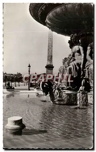 Moderne Karte Paris place de la Concorde