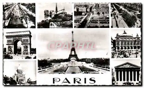 Cartes postales Paris Tour Eiffel