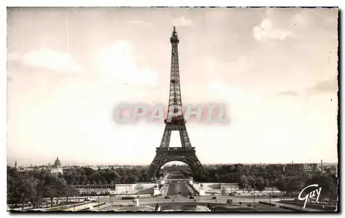 Ansichtskarte AK Paris Et Ses Merveilles La tour Eiffel Vue generale