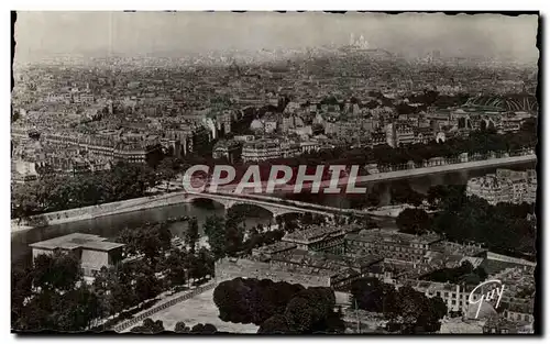 Ansichtskarte AK Paris Et Ses Merveilles Panorama sur Paris Vue prise de la tour Eiffel