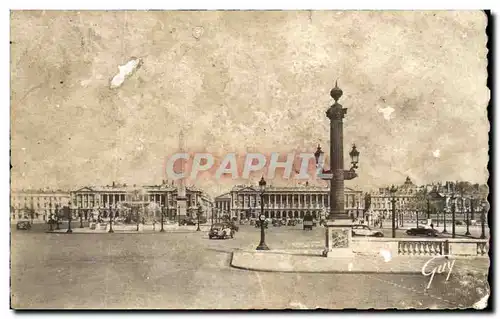 Cartes postales Paris Et Ses Merveilles Place de la Concorde