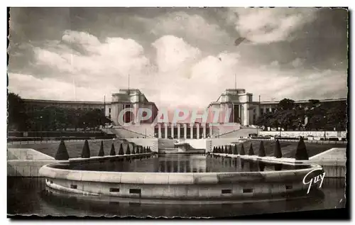 Ansichtskarte AK Paris Et Ses Merveilles Le palais de Chaillot vu des jardins