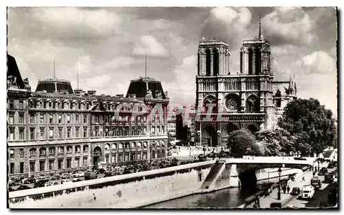 Ansichtskarte AK Paris Notre Dame et la Pont au Double