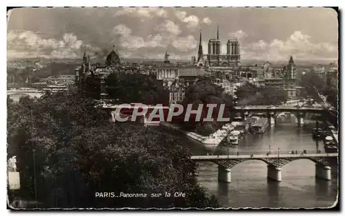Cartes postales Paris Panorama Sur la Cite