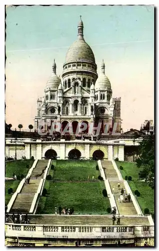 Cartes postales Paris Basilique du Sacre Coeur Montmartre