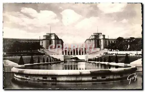 Ansichtskarte AK Merveilles Le Palais de Chaillot vu des jardins Paris