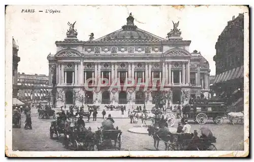 Cartes postales Paris L&#39Opera