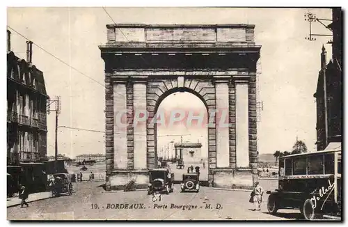 Cartes postales Bordeaux Porte Bourgogne