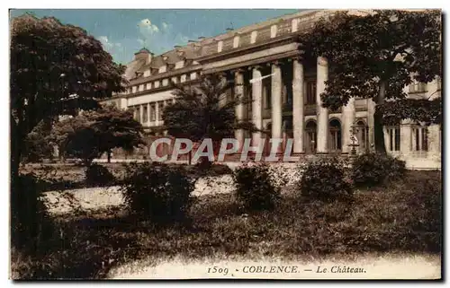 Cartes postales Coblence Le Chateau