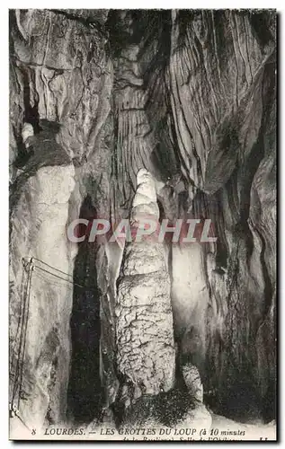 Cartes postales Lourdes Les Grottes Du Loup